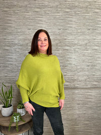 Lorena Batwing Sweater Avocado