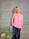 Cathy Star Sweater Candy Pink