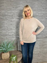 Cathy Star Sweater Stone
