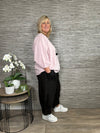 Abby Linen Trousers Grey