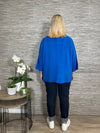 Cheri Box Top Turquoise