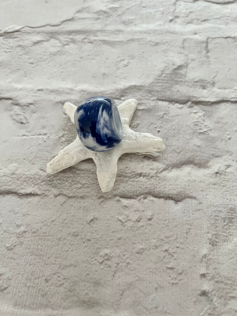 Calitaa Luxury Collection Bead Marble Navy
