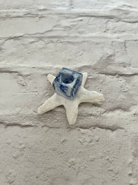 Calitaa Luxury Collection Cube Bead Marble Navy