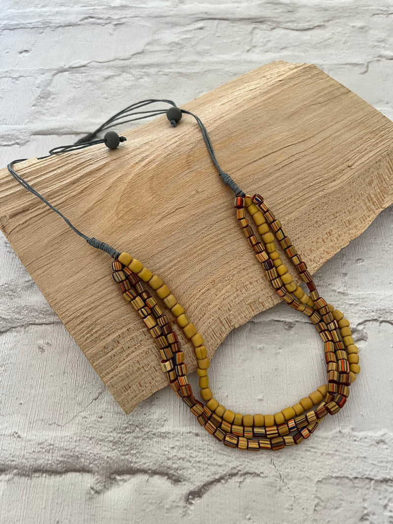 Karina Necklace Mustard