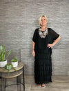 Sophia Silk Dress Black