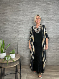 Sophia Silk Dress Stone