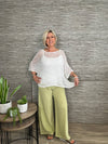 Popcorn Poncho Top Sky Blue