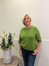 Alpaca Crop Sweater Ivory