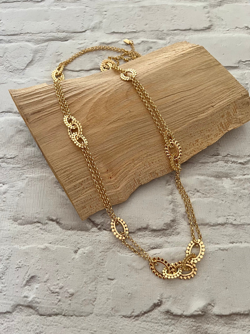 Trinni Long Necklace Gold