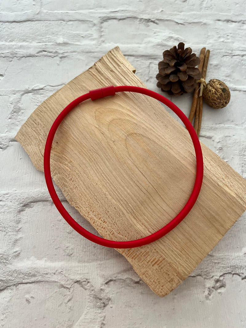 Calitaa Luxury Collection Deluxe Necklace Red