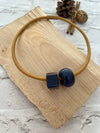 Calitaa Luxury Collection Cube Bead Navy