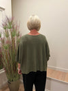 Savannah Crop Sweater Avocado