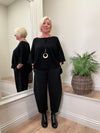 Emer Cocoon Trousers Black