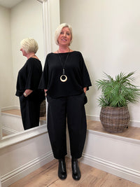 Emer Cocoon Trousers Black