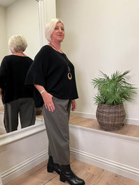 Emer Cocoon Trousers Khaki