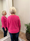Jill Fine Knit Jumper Fuchsia