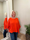 Savannah Crop Sweater Grey
