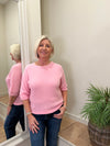 Alpaca Crop Sweater Stone