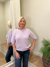 Alpaca Crop Sweater Grey
