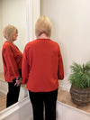 Silvia Urban V Neck Top Mulberry