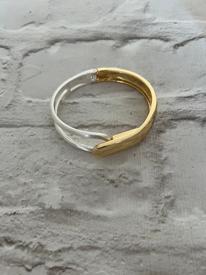Robyn Bangle Silver/Gold