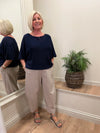 Emer Cocoon Trousers Taupe