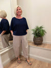 Emer Cocoon Trousers Denim