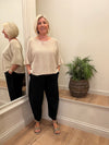 Emer Cocoon Trousers Black