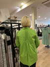 TIRELLI Pin Tuck Shirt Leaf Green