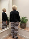 Tara Vao Lana Trousers Black Print