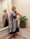Tara Vao Lana Button Long Dress