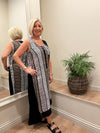 Tara Vao Lana Button Long Dress
