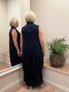 Tara Vao Linda Gilet Navy Medium
