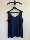 Long Vest Navy Regular