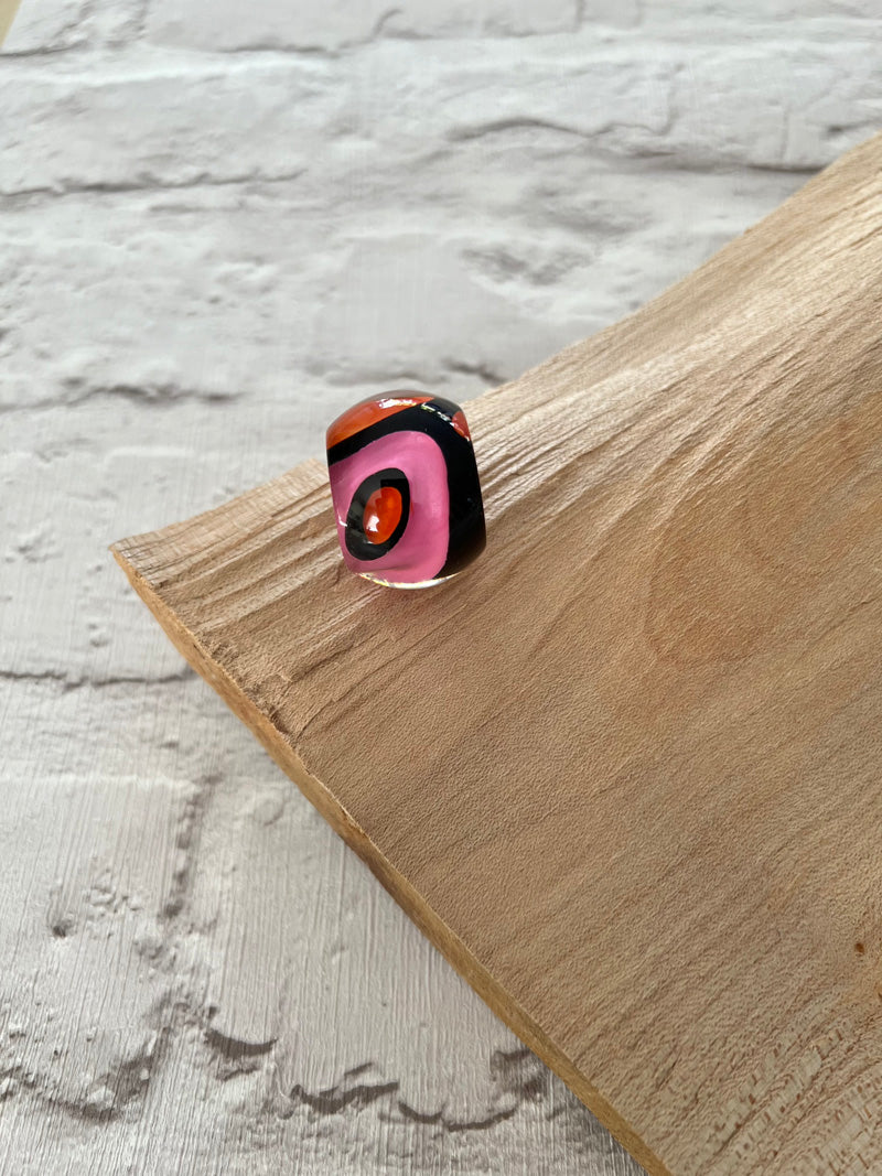Calitaa Luxury Collection Bead Swirl Pink/Orange