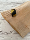 Calitaa Luxury Collection Cube Bead Triangle Black/Gold