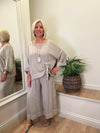 Ava Cotton Mix Culottes Taupe