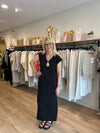 KAFFE KAannika Maxi Dress Deep Black