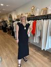 KAFFE KAannika Maxi Dress Deep Black