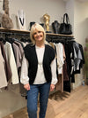 Cora Mohair Waistcoat Black