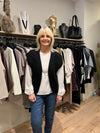 Cora Mohair Waistcoat Black