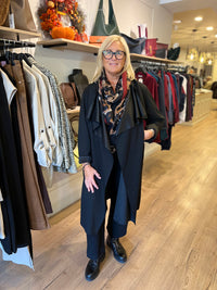 Elle Waterfall Coat Camel