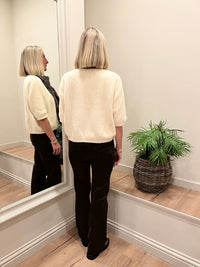 Foley Wide Leg Jeans Chocolate