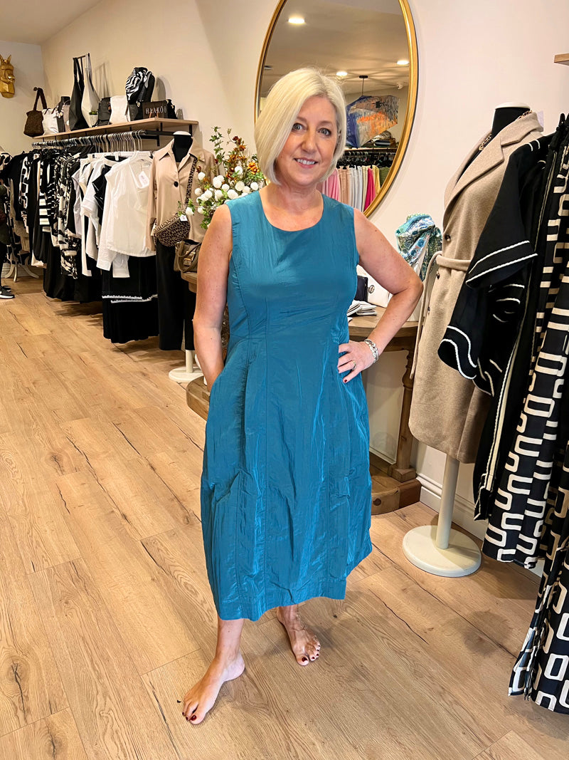 FOIL Premier Dress Blue Teal