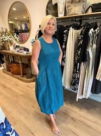 FOIL Premier Dress Blue Teal