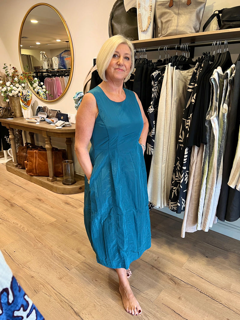 FOIL Premier Dress Blue Teal