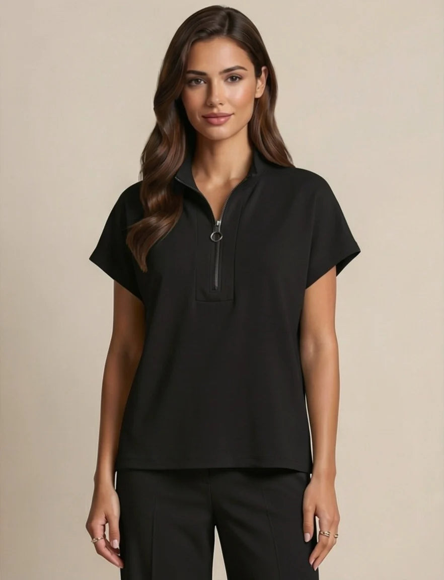 DECK Urban Zip Top Black M/L