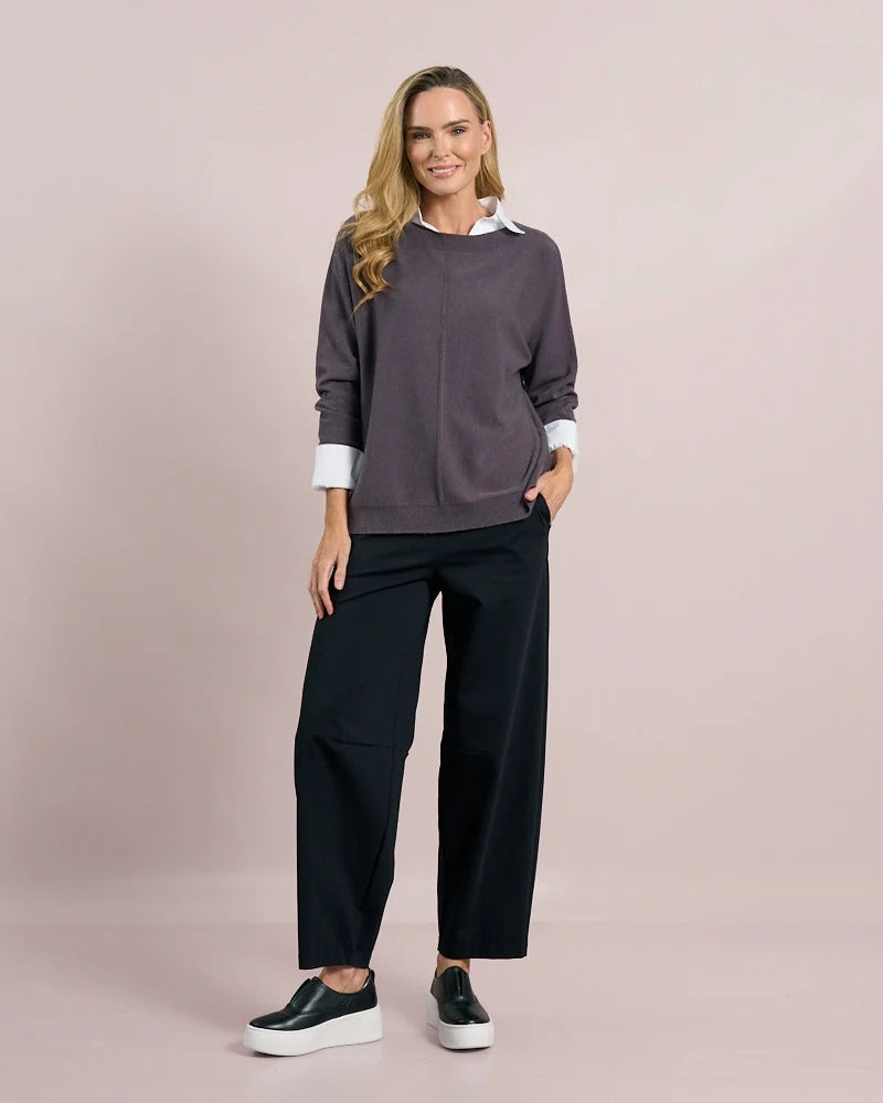 DECK Centre Seam Sweater Slate