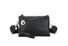 Lacey Crossbody Clutch Handbag With Strap Black