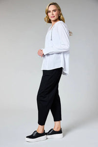 DECK Hooded Layering Shirt White